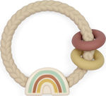 Itzy Ritzy Ουράνιο Τόξο Teething Ring made of Silicone for 3 m+ 1pcs