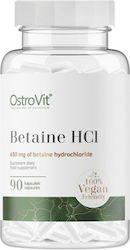 OstroVit Betaine HCL 650mg 90 κάψουλες OstroVit Betaine HCL 650mg 90 κάψουλες