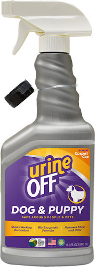 Urine Off Dog & Puppy Spray zur Urinreinigung Hund 500ml 51x37cm
