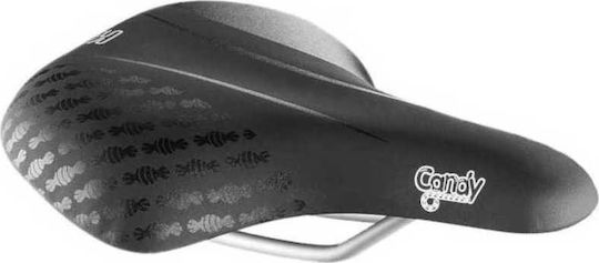 Selle Royal Candy Junior Σέλα Ποδηλάτου Μαύρη με Gel 230 x 172 mm