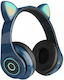 Cat Ear Led Безжични Bluetooth On Ear Слушалки ...