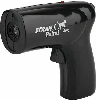 Scram Patrol Ultrasonic Dog Repeller Barking Attack Animal Protecton Συσκευή Απώθησης Σκύλου