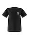 Kinder-T-Shirt Schwarz