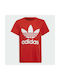 Adidas Kinder T-shirt Rot