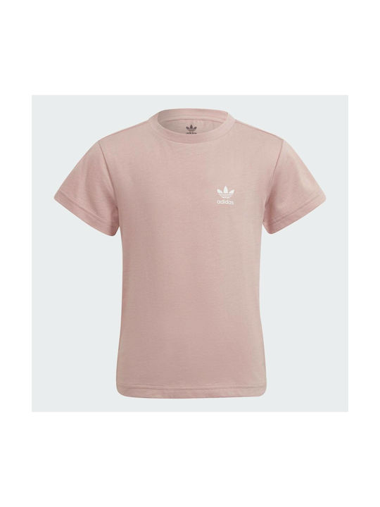 Adidas Παιδικό T-shirt Ροζ