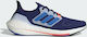 Adidas Ultraboost 22 Ανδρικά Αθλητικά Παπούτσια Running Legacy Indigo / Blue Rush / Turbo