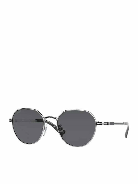 Persol Unisex Sunglasses With Brown Tartaruga Metal Frame And Grey Lens PO2486S 1110B1