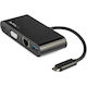 StarTech USB-C Docking Station με PD Ethernet Μαύρο (DKT30CVAGPD)