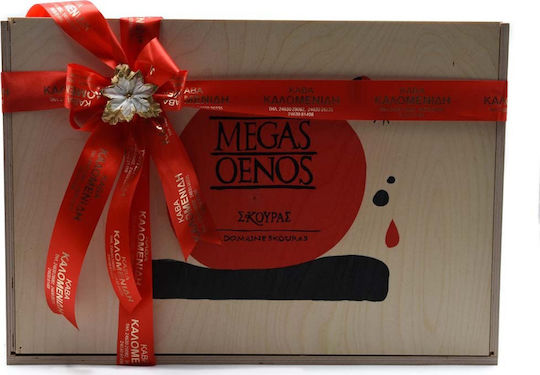 Skouras Weinzusammensetzung in Etui Großer Wein 6Stück 750ml