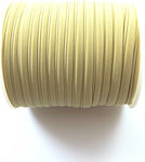 Elastische Nylon-Lycra-Spitze 5mm/Meter Ecru