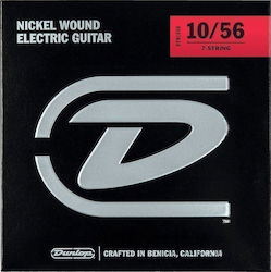 Dunlop Set of Nickel Wound Strings for Electric Guitar Performance+ 10 - 56"