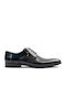 Boss Shoes Glam Men's Leather Dress Shoes Blue