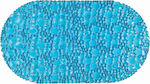 Sidirela Φυσαλίδα E-3286 Bathtub Mat with Suction Cups Turquoise 35x76cm