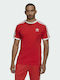 Adidas Adicolor Classics 3-Stripes Ανδρικό T-shirt Κοντομάνικο Vivid Red