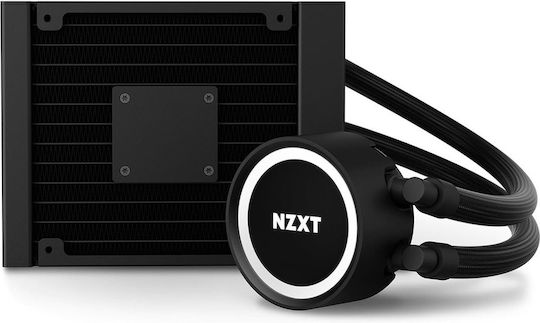 NZXT Kraken 120 Υδρόψυξη AIO CPU με 1 Ανεμιστήρα 120mm και RGB Φωτισμό