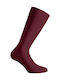 Walk Men's Solid Color Socks Burgundy