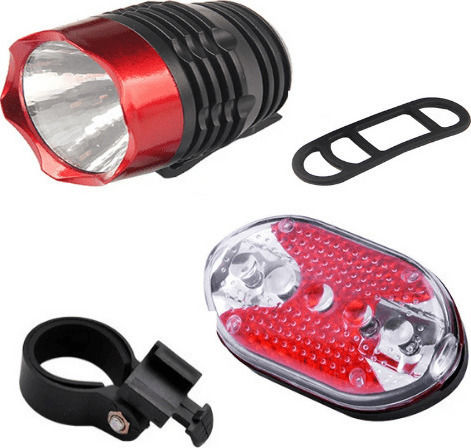 Super Bright DMFL-08 Bicycle Lights Set