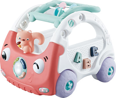 Kikka Boo Walker Drive & Play Baby Walker for 12++ Months Pink