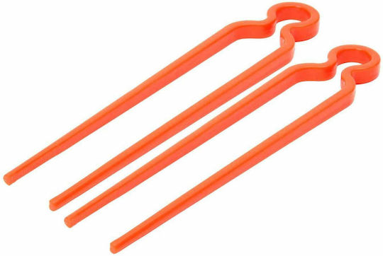 Dexam Chopsticks Πλαστικά Πορτοκαλί 2τμχ