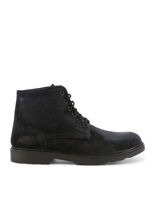 Achille Cam Wildleder Marineblau Stiefel