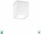 Ideal Lux Techo Πλαφονιέρα Οροφής Εξωτερικού Χώρου GU10 σε Λευκό Χρώμα 251561