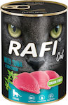 Dolina Noteci Rafi Cat Adult Sterilised Wet Food for Sterilised Adult Cats In Can with Tuna 4pcs 400gr