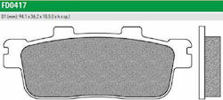 Newfren Motorcycle Brake Pads Front & Rear Brake Pads for Kymco Xciting 300 Piaggio GTS 125 Sym GTS 250 / GTS 300 / HD 200 / Joyride 125 / Joyride 200