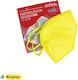 Weikang FFP2 NR Filtering Half Mask in individueller Verpackung Schutzmaske FFP2 Gelb 20Stück
