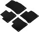 Lampa Set of Front and Rear Mats 4pcs for Volkswagen Touareg Black
