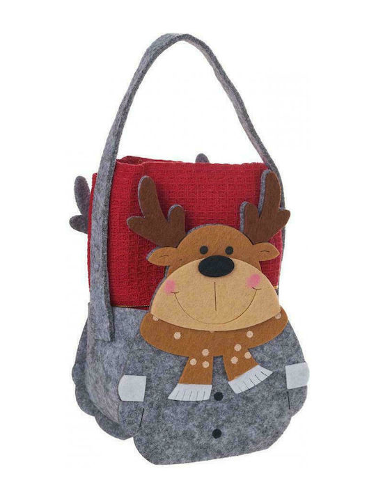 Heinner Weihnachtliche Handtuch Stoff Rot L64xB38cm.