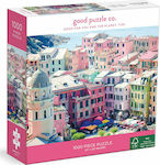 Colourful Vernazza Italy Puzzle 2D 1000 Pieces