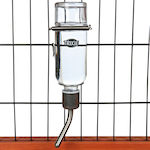Trixie Glass Water Bottle Wasserspender 500ml Fütterungsbehälter für Meerschweinchen / Hase / Eichhörnchen / Chinchilla / Hamster 60443