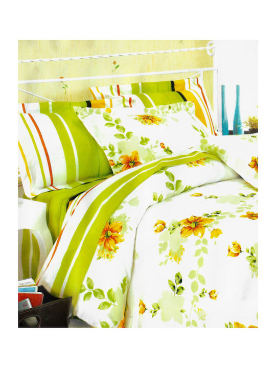 Silk Fashion Duvet Cover Set Cotton Single with...