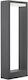 SoleLuce Outdoor Floor Lamp Small Post Exterior IP54 Black
