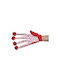 Kerbl Cat Toy Glove with Bells 33cm