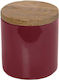 Espiel Essentials Βάζο Γενικής Χρήσης με Καπάκι Κεραμικό Pomegranate 12x12x10cm