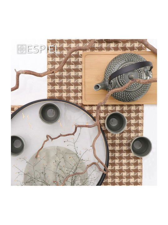 Espiel Ράνερ Καφέ / Μπεζ 30x180εκ.
