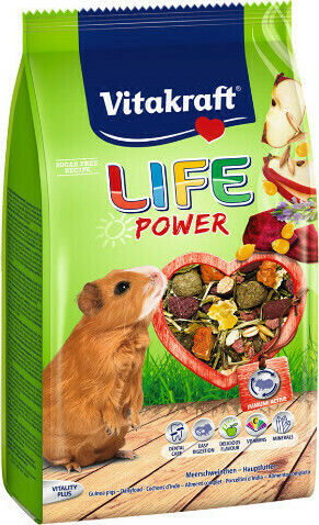 Vitakraft Τροφή για Ινδικό Χοιρίδιο Life Power 600gr