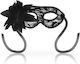 Ohmama Ohmama BDSM Mask Lace & Flower Eyemask Black