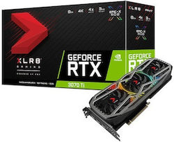 PNY GeForce RTX 3070 Ti 8GB GDDR6X XLR8 Gaming Revel Epic-X RGB cu ventilator triplu XLR8 Gaming Placă Grafică