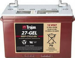 Trojan 27-GEL Μπαταρία 12V 91Ah