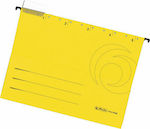 Herlitz Folder Hanging for Paper A4 Yellow