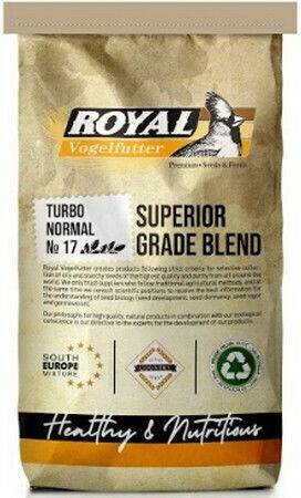 Royal Vogelfutter Royal Vogelfutter No17 Turbo Normale Vogelfutter Für Tauben 20kg