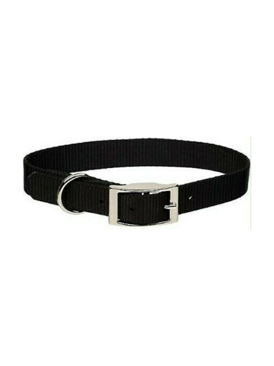 Croci Nylon Hundehalsband in Schwarz Farbe 19mm x 45cm