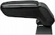 Rati Armster S Car PU Armrest for Citroen C1 2005+ Black