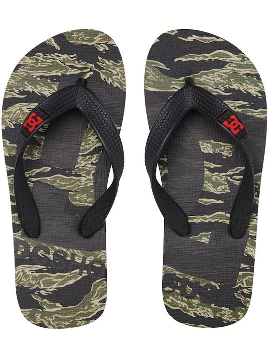 DC Παιδικές Σαγιονάρες Flip Flops Μαύρες 100008-GBK