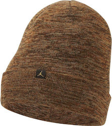 Jordan Hero Beanie Ανδρικός Σκούφος Πλεκτός σε Καφέ χρώμα