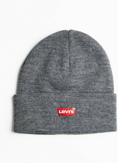 Batwing Beanie Männer Beanie Gestrickt in Gray Farbe