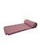 Tunturi Pink Gym Towel with Carrying Case 180x63cm