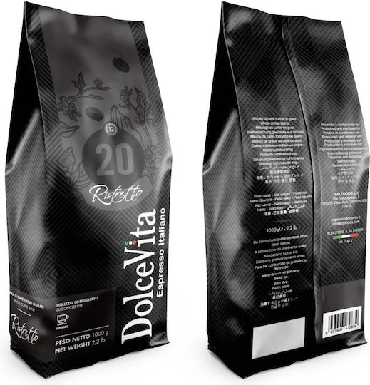 Dolce Vita Espresso Kaffee Ristretto Bohnen 1kg